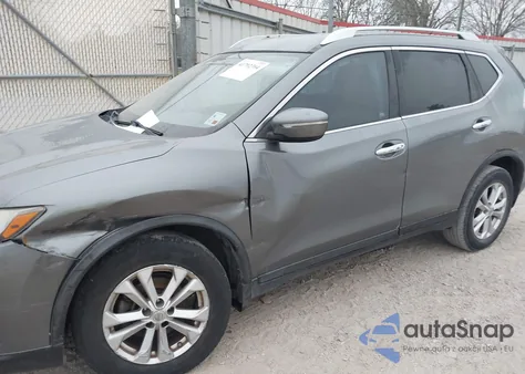 2015 Nissan Rogue Sv из США, поврежденный, VIN KNMAT2MTXFP554013